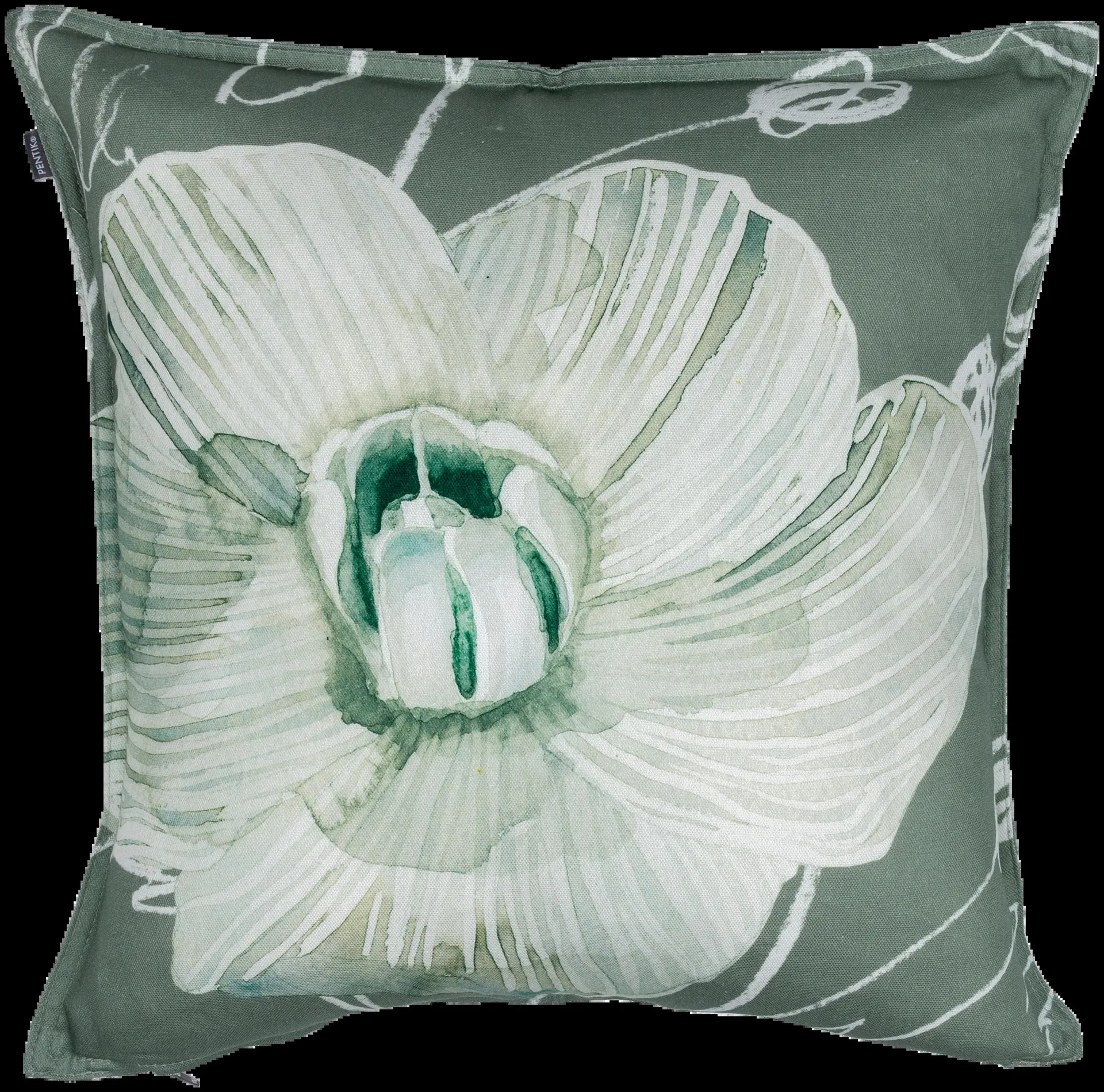 Pentik Haave tyynynpäällinen 45x45 cm vihreä