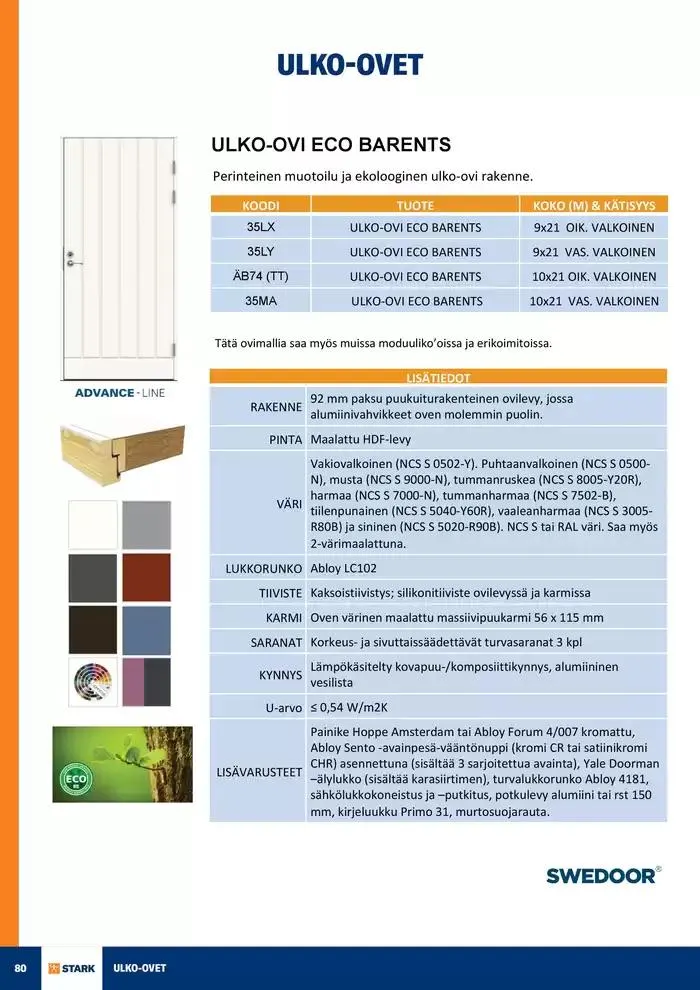 Ovivalikoima voimassa alkaen 19. marraskuuta - 31. joulukuuta 2024 - Tarjouslehti sivu 80