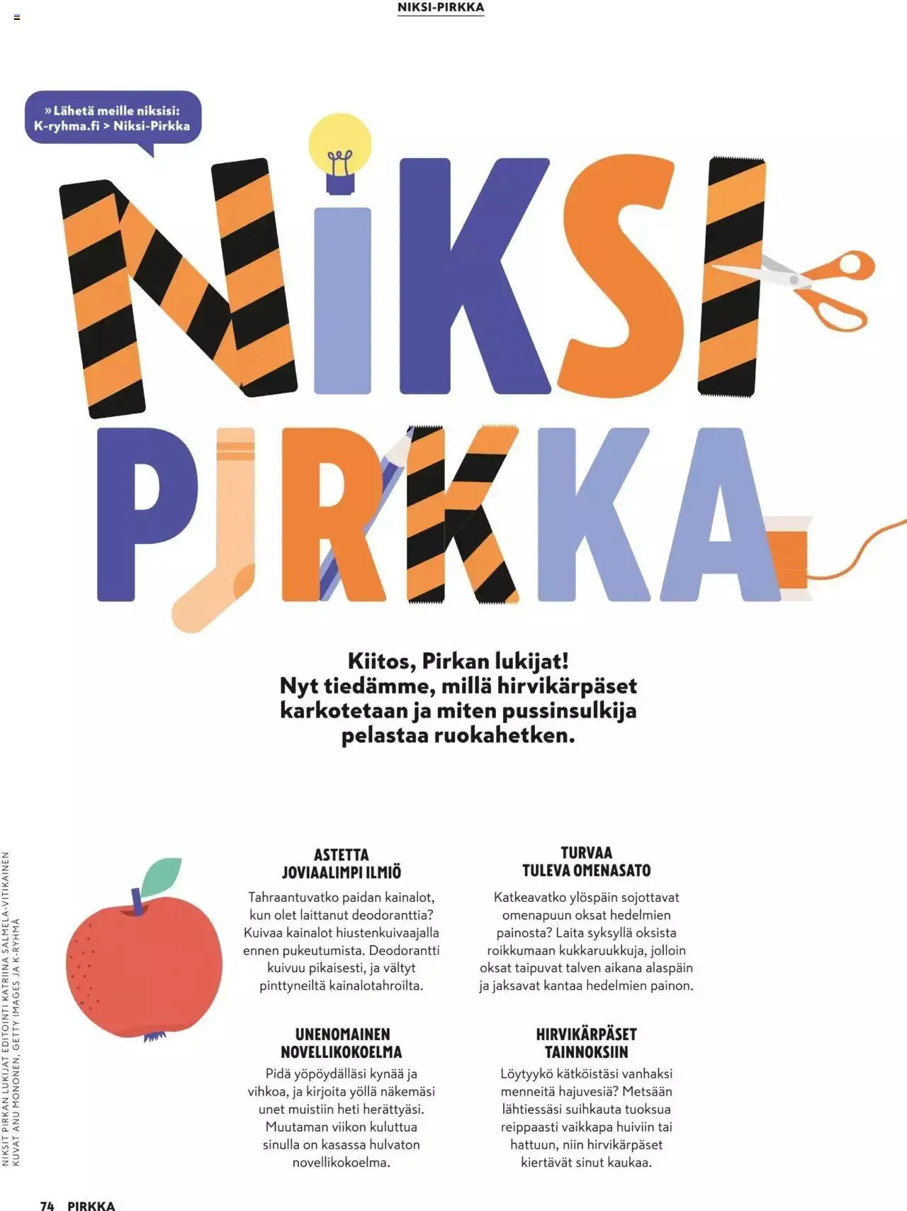 K-Market tarjoukset Pirkka 9/2023 voimassa alkaen 30. elokuuta - 3. lokakuuta 2023 - Tarjouslehti sivu 74