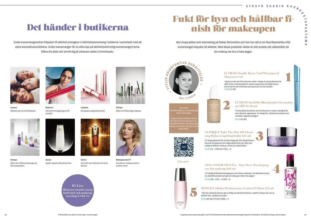 Sokos kuvasto ruotsi syyskuu 2024 voimassa alkaen 29. elokuuta - 12. syyskuuta 2024 - Tarjouslehti sivu 22