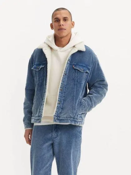 Levi's takki Relaxed Fit Sherpa Trkr