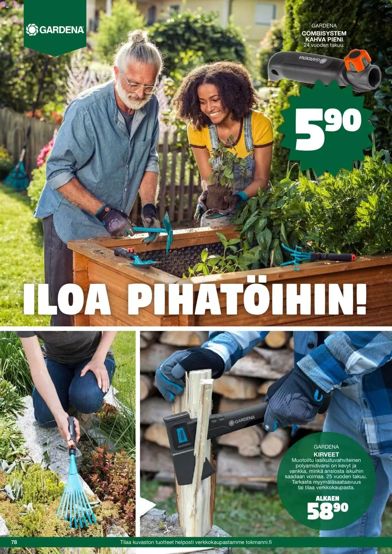 Tokmanni - Kesä 2023 voimassa alkaen 17. huhtikuuta - 31. joulukuuta 2023 - Tarjouslehti sivu 78