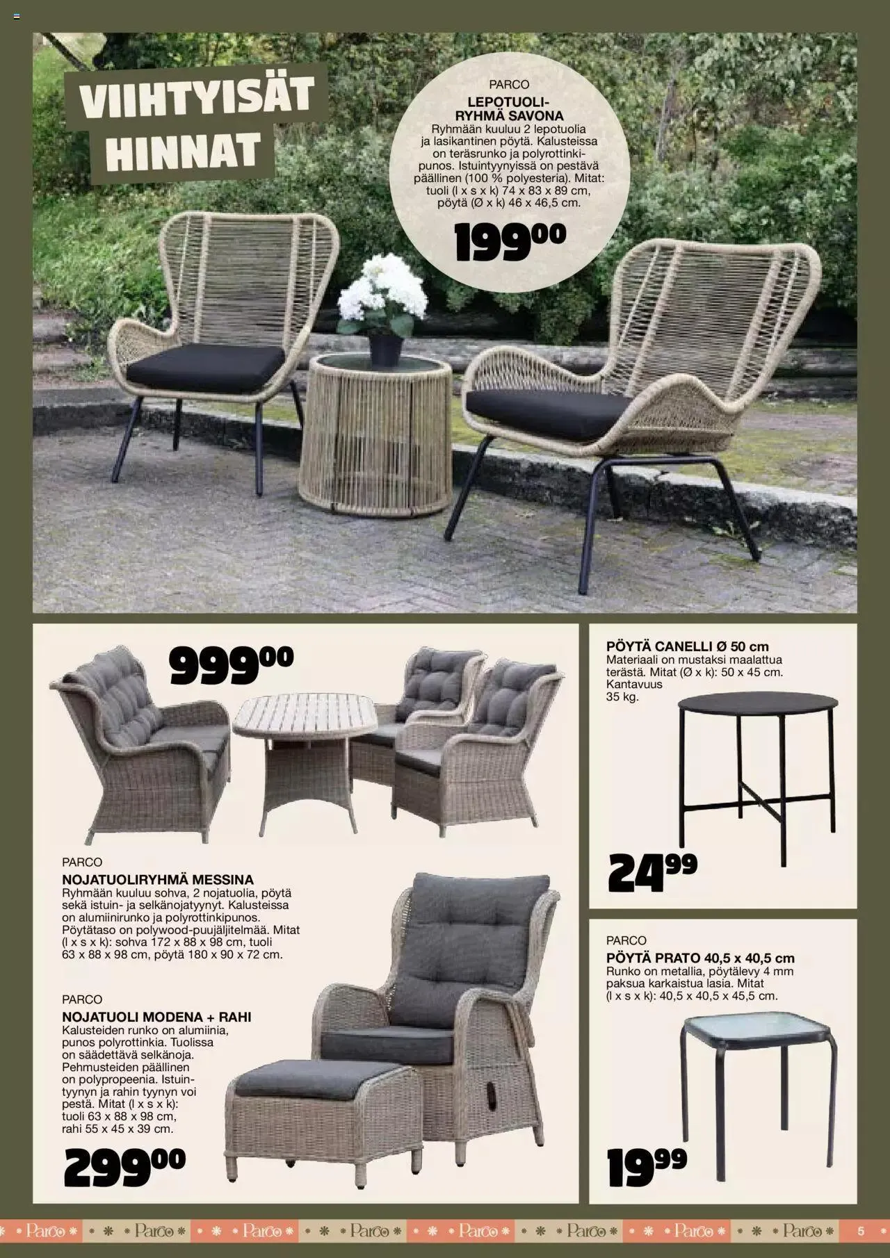 Tokmanni - Kesä 2024 voimassa alkaen 1. huhtikuuta - 31. joulukuuta 2024 - Tarjouslehti sivu 5