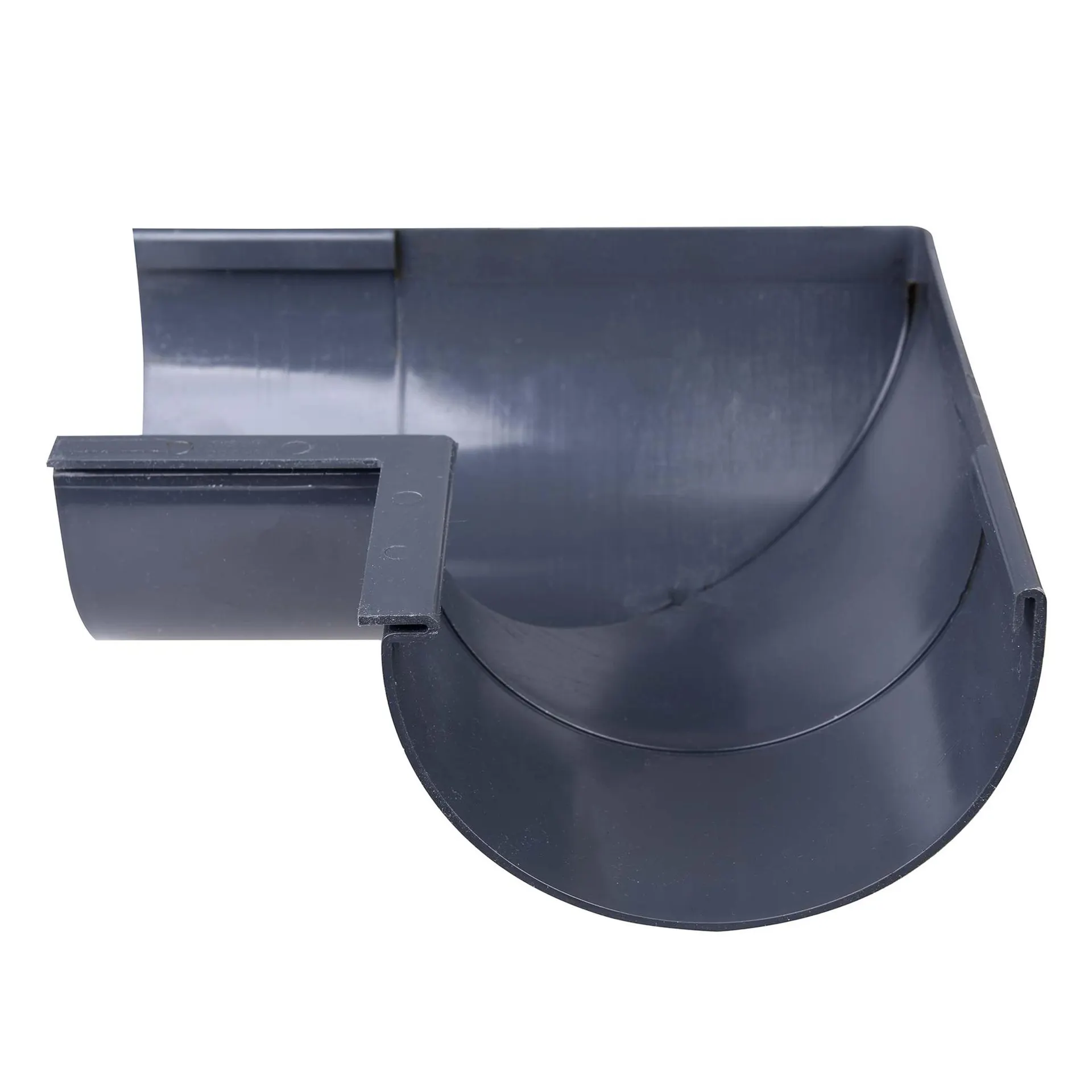 Kulmakouru sisäkulma 90° grafiitinharmaa