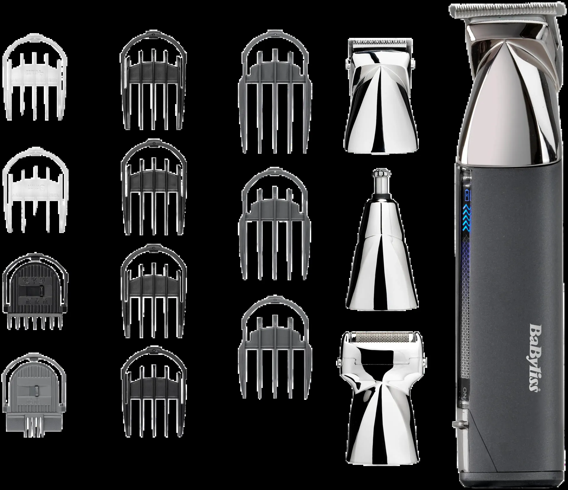 BaByliss partatrimmeri Super X Metal Chrome