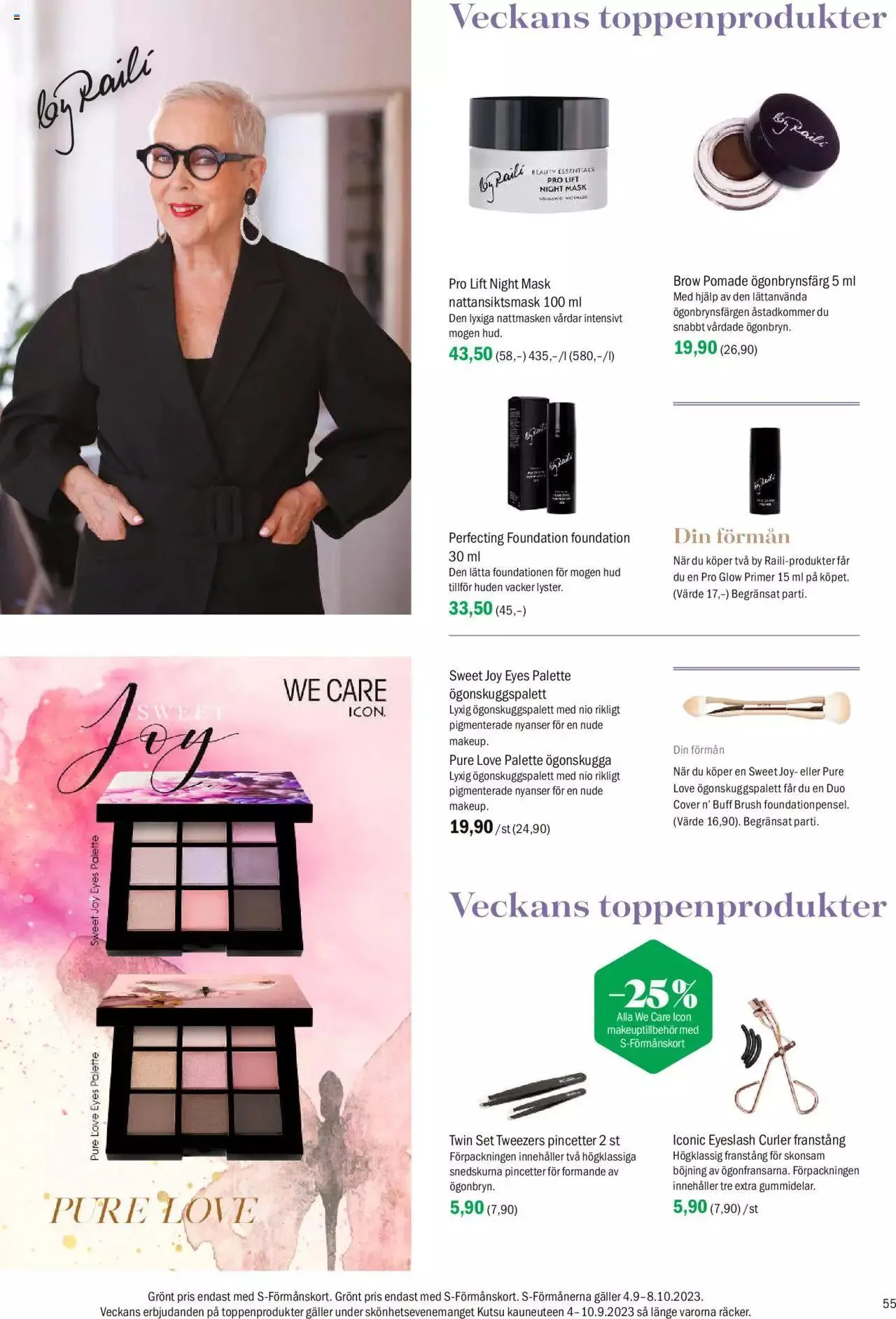 Sokos - Sokos kuvasto ruotsi syyskuu 2023 voimassa alkaen 4. syyskuuta - 8. lokakuuta 2023 - Tarjouslehti sivu 55