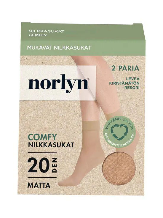 Comfy Matt 20 den -nilkkasukat 2-pack