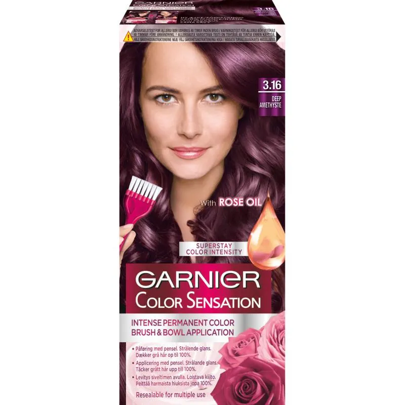 Kestoväri Garnier Color Sensation, useita värejä