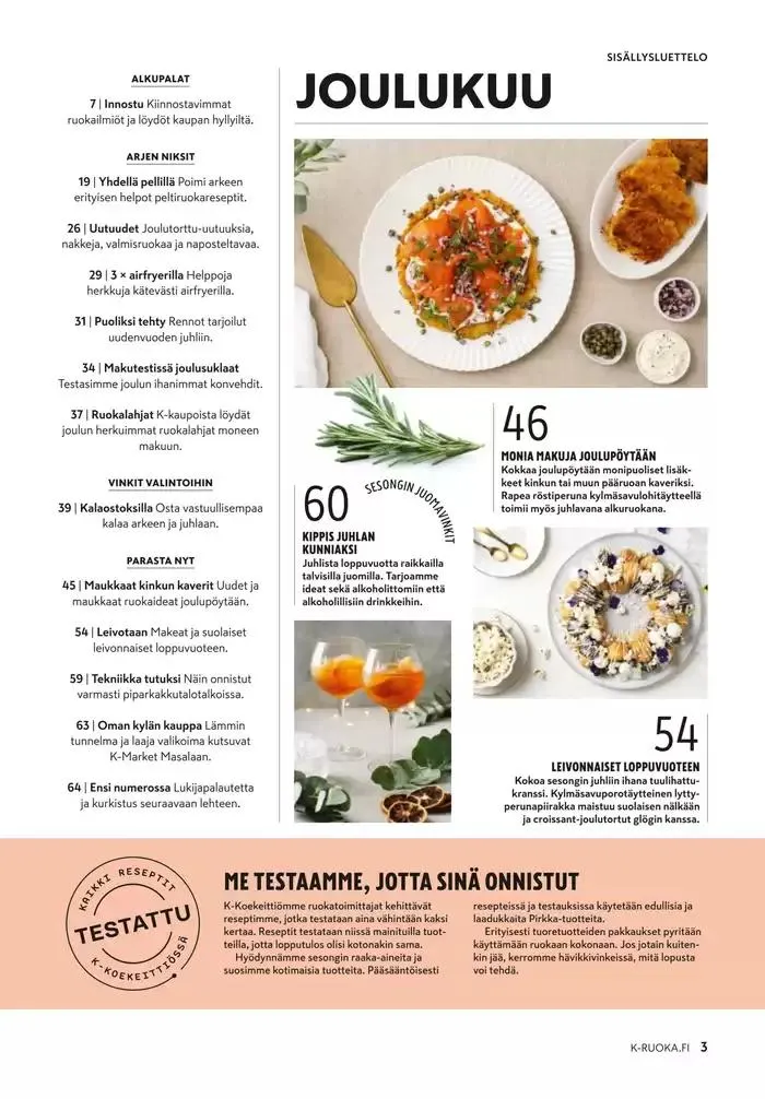 K-Ruoka 12/2024 voimassa alkaen 27. marraskuuta - 11. joulukuuta 2024 - Tarjouslehti sivu 20