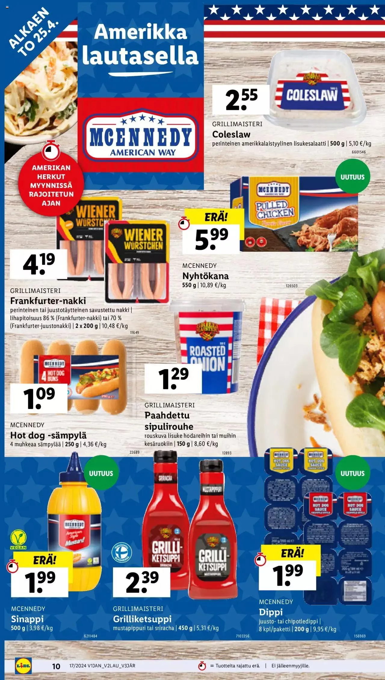 Lidl tarjoukset voimassa alkaen 25. huhtikuuta - 1. toukokuuta 2024 - Tarjouslehti sivu 12