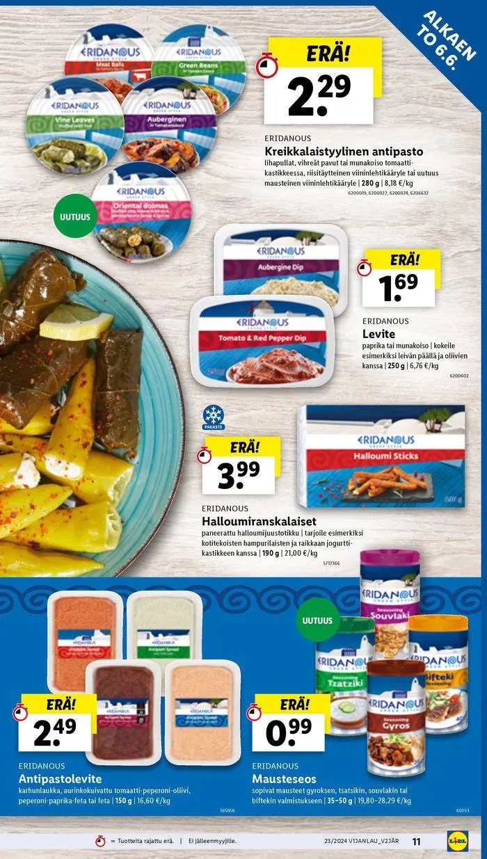 21% voimassa alkaen 6. kesäkuuta - 12. kesäkuuta 2024 - Tarjouslehti sivu 13