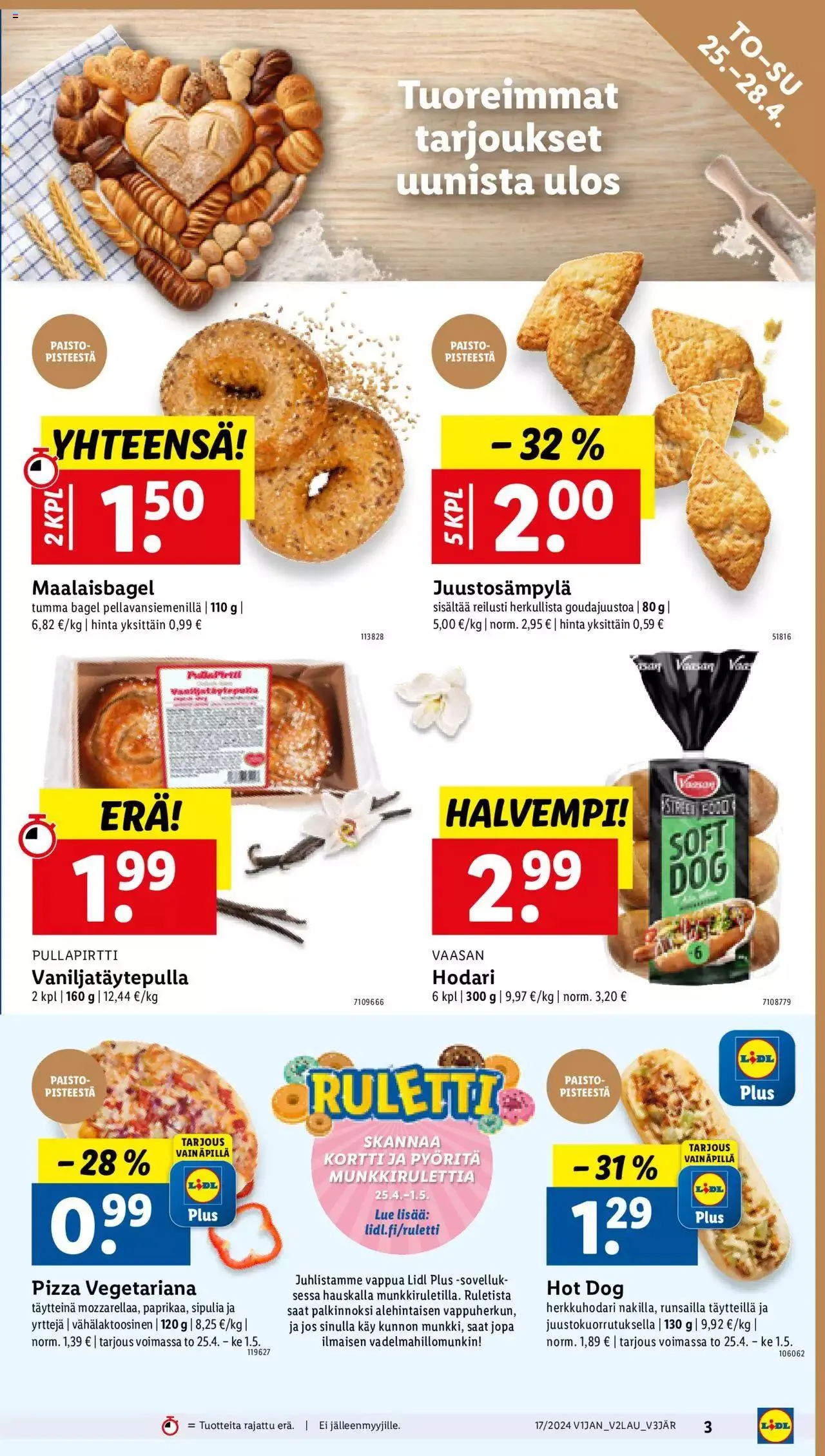 Lidl tarjoukset voimassa alkaen 25. huhtikuuta - 1. toukokuuta 2024 - Tarjouslehti sivu 5