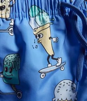 Kuvioidut uimashortsit