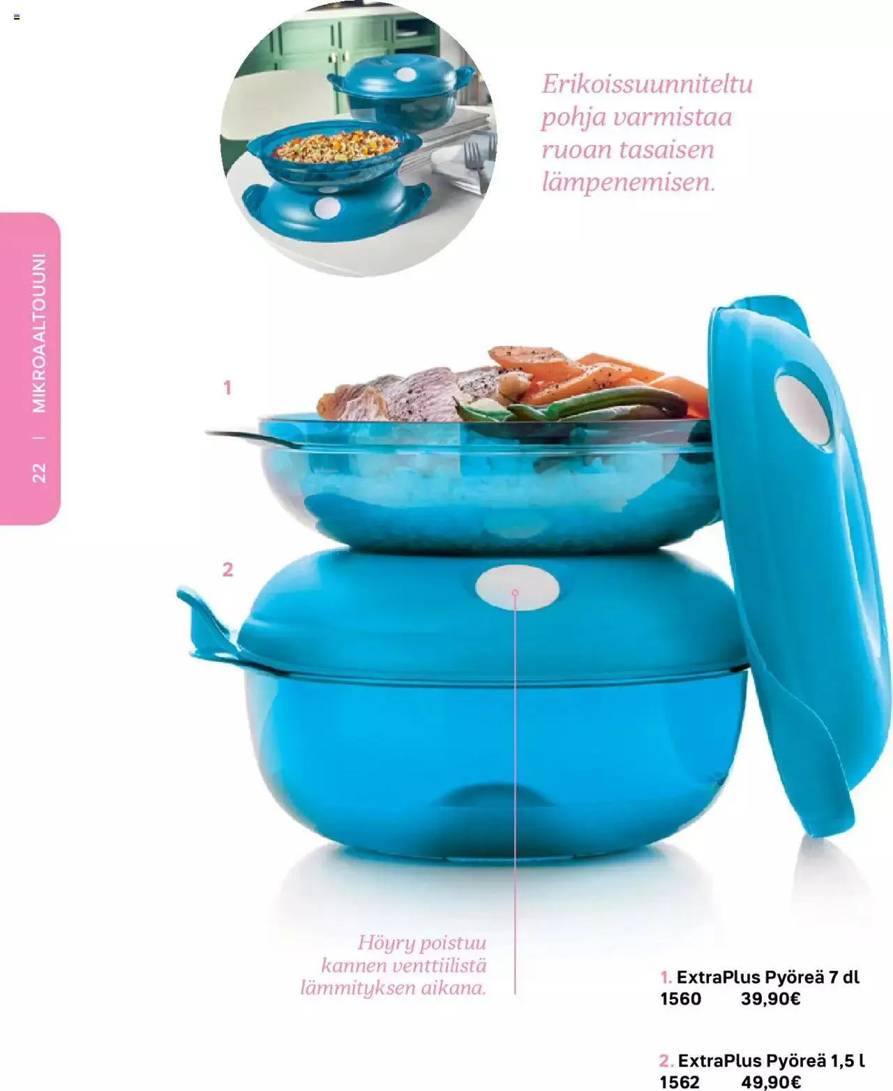 Tupperware - Kevät / Kesä 2023 voimassa alkaen 6. maaliskuuta - 31. joulukuuta 2023 - Tarjouslehti sivu 22
