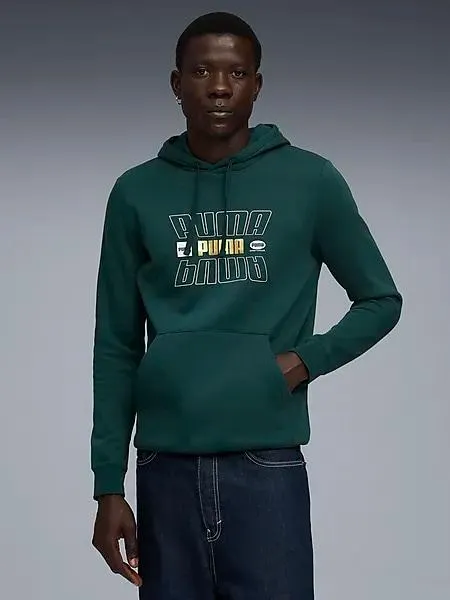 ess logo lab holiday hoodie m