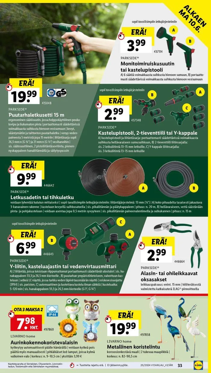 21% voimassa alkaen 6. kesäkuuta - 12. kesäkuuta 2024 - Tarjouslehti sivu 37