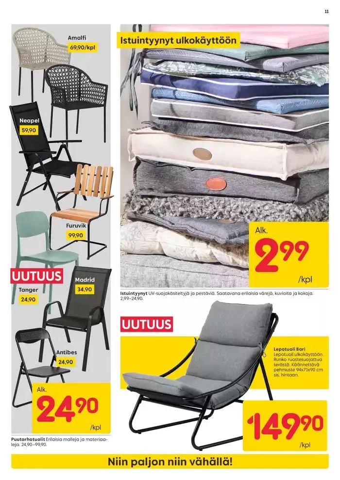 Rusta tarjoukset voimassa alkaen 16. maaliskuuta - 16. maaliskuuta 2025 - Tarjouslehti sivu 11