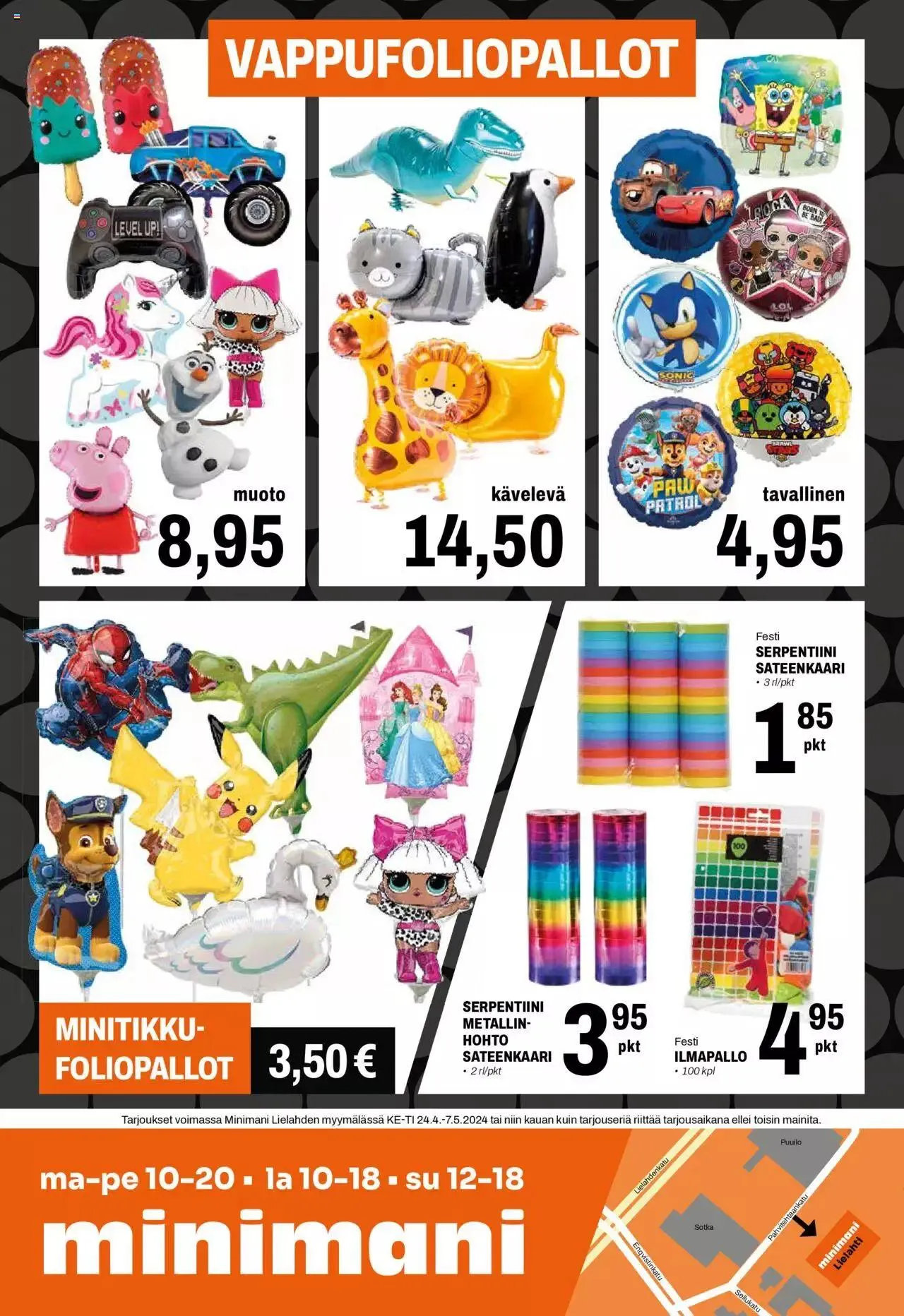 Minimani Tarjoukset - Tampere voimassa alkaen 24. huhtikuuta - 7. toukokuuta 2024 - Tarjouslehti sivu 12
