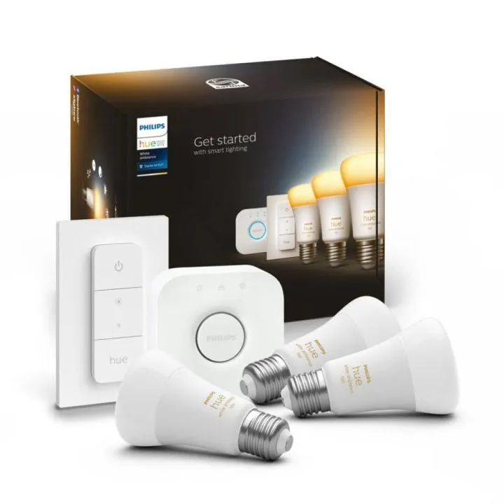 Aloituspakkaus Philips Hue White 8,5 W E27 3 kpl