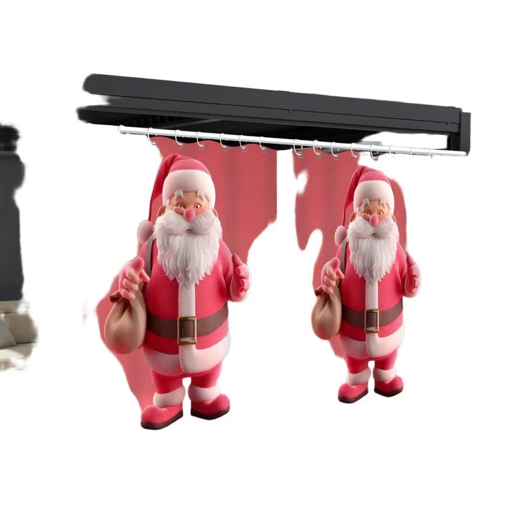 Vedenpitävä jouluverho terassille ulkokäyttöön Pickify, 2PC-180X213cm/71*84in