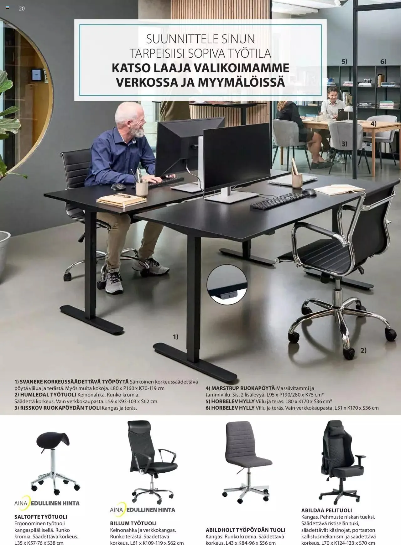 JYSK Business to Business katalogi voimassa alkaen 4. maaliskuuta - 31. joulukuuta 2024 - Tarjouslehti sivu 20