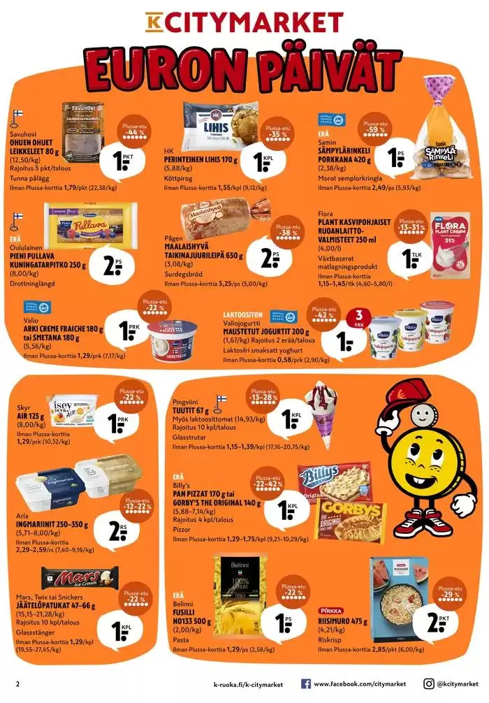 K-citymarket tarjoukset voimassa alkaen 18. marraskuuta - 2. joulukuuta 2024 - Tarjouslehti sivu 2