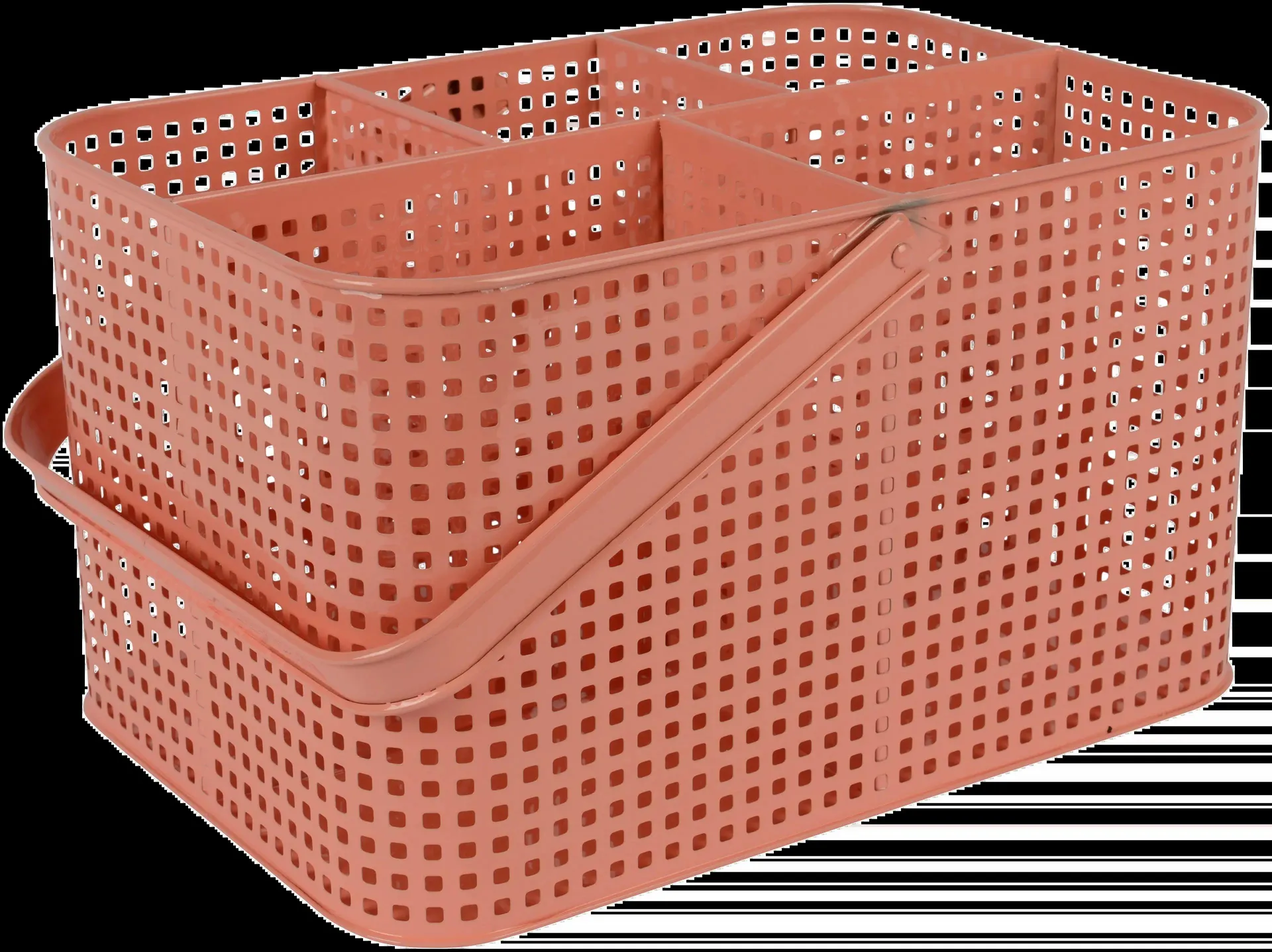 Decoris Säilytyskori metallia 35,5x25x20,5 cm ruskea