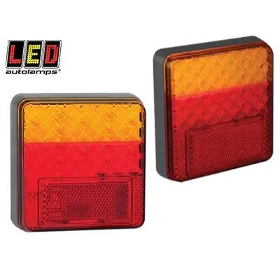 Led-takavalo 12/24V 100x100x22mm