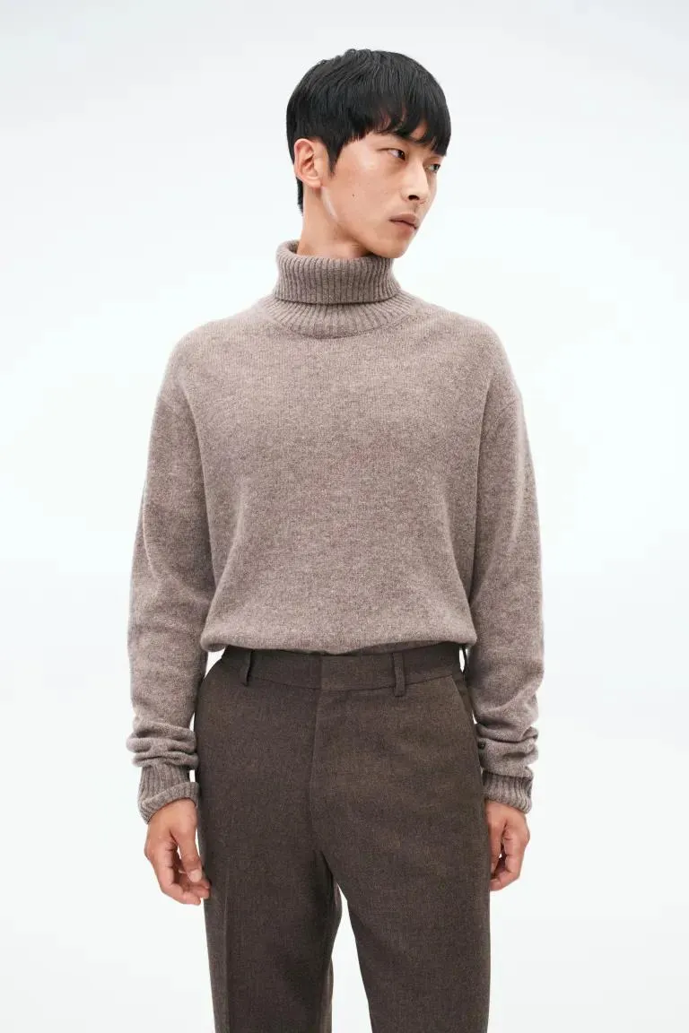 Villainen pooloneulepusero Loose Fit