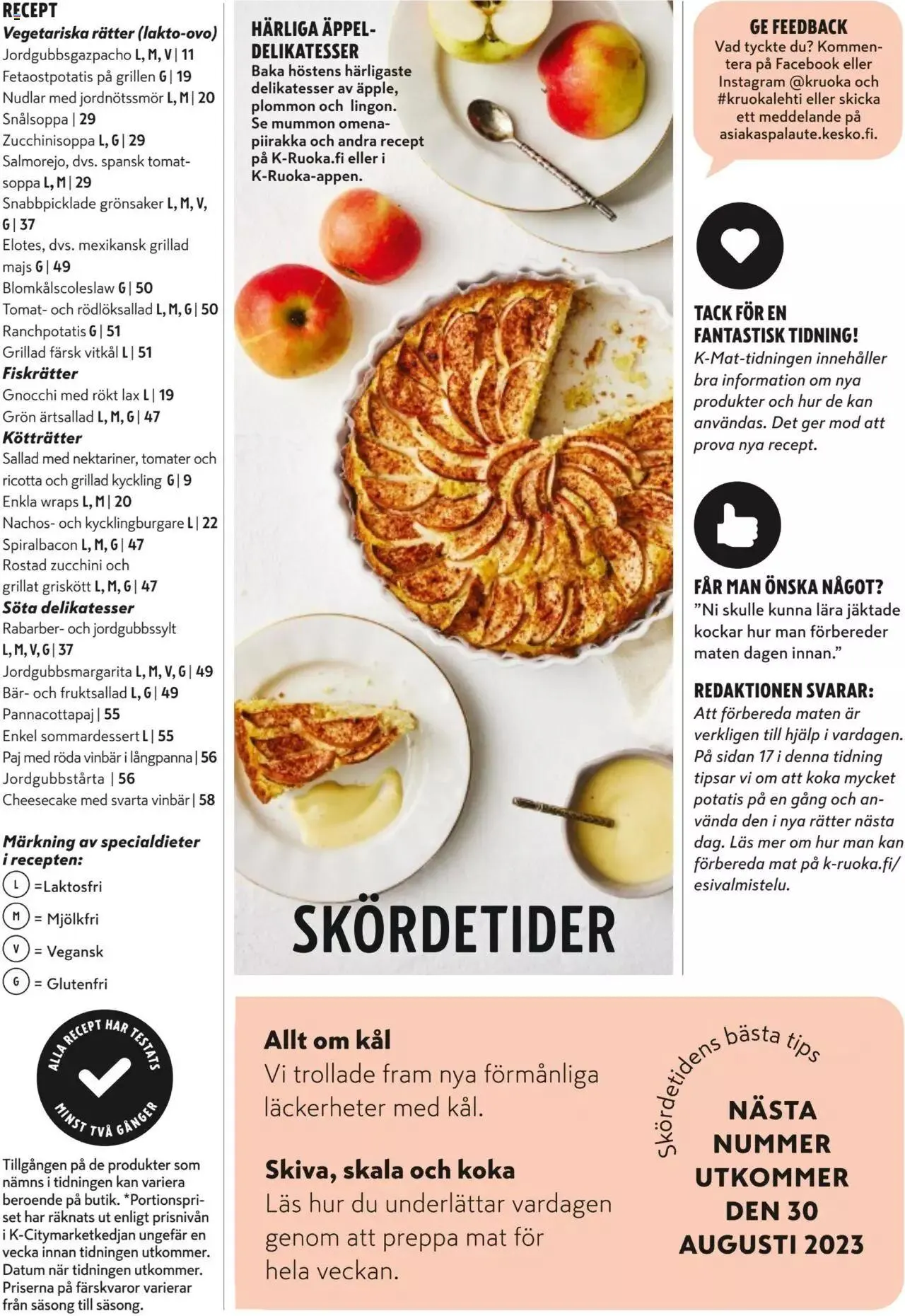 K-Market tarjoukset voimassa alkaen 7. kesäkuuta - 29. elokuuta 2023 - Tarjouslehti sivu 64