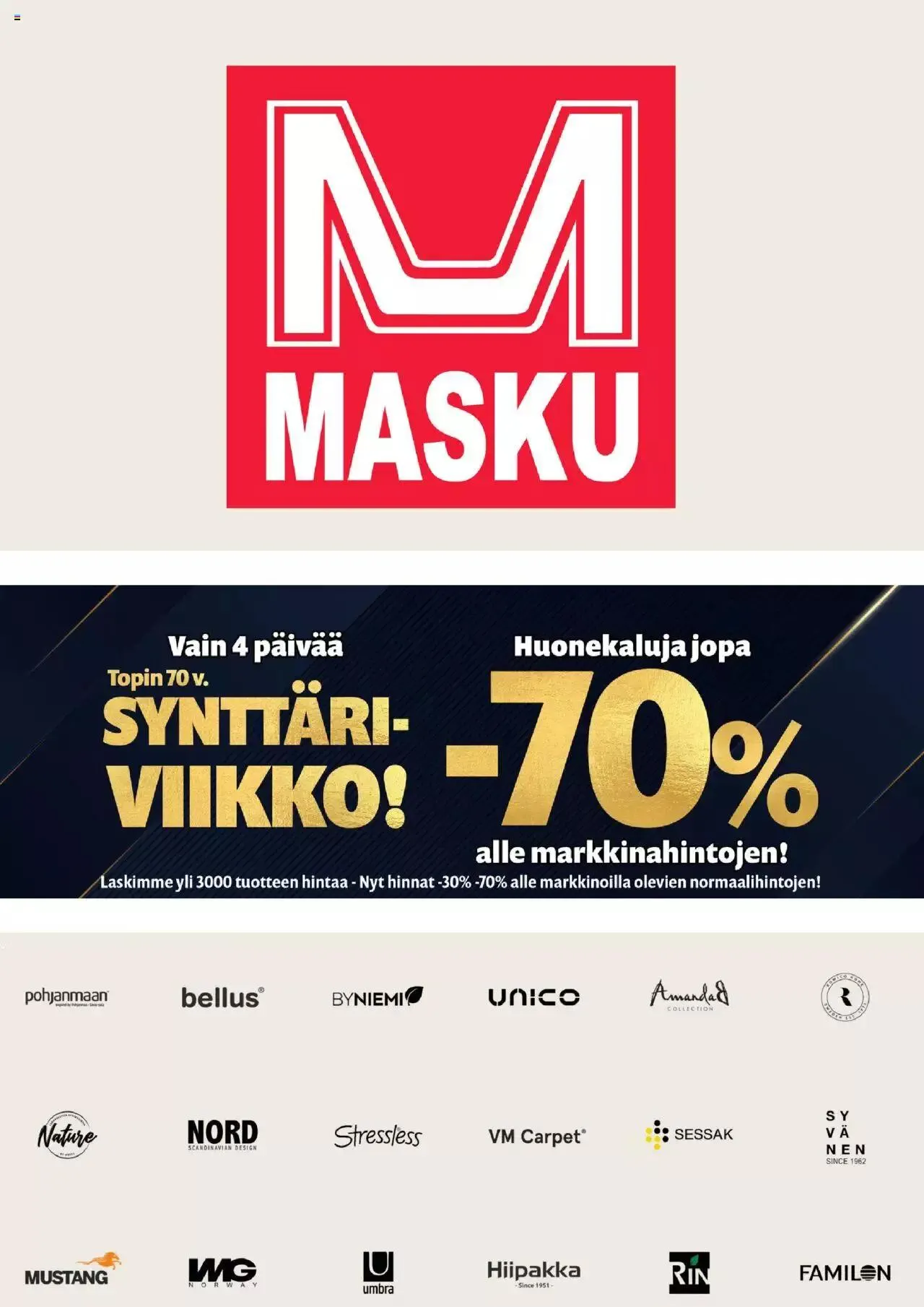 Masku tarjoukset voimassa alkaen 9. huhtikuuta - 15. huhtikuuta 2024 - Tarjouslehti sivu