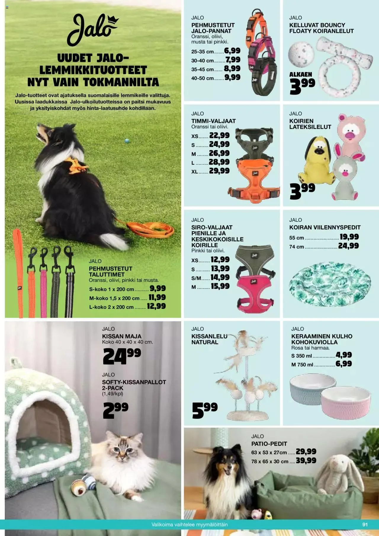 Tokmanni - Kesä 2024 voimassa alkaen 1. huhtikuuta - 31. joulukuuta 2024 - Tarjouslehti sivu 91