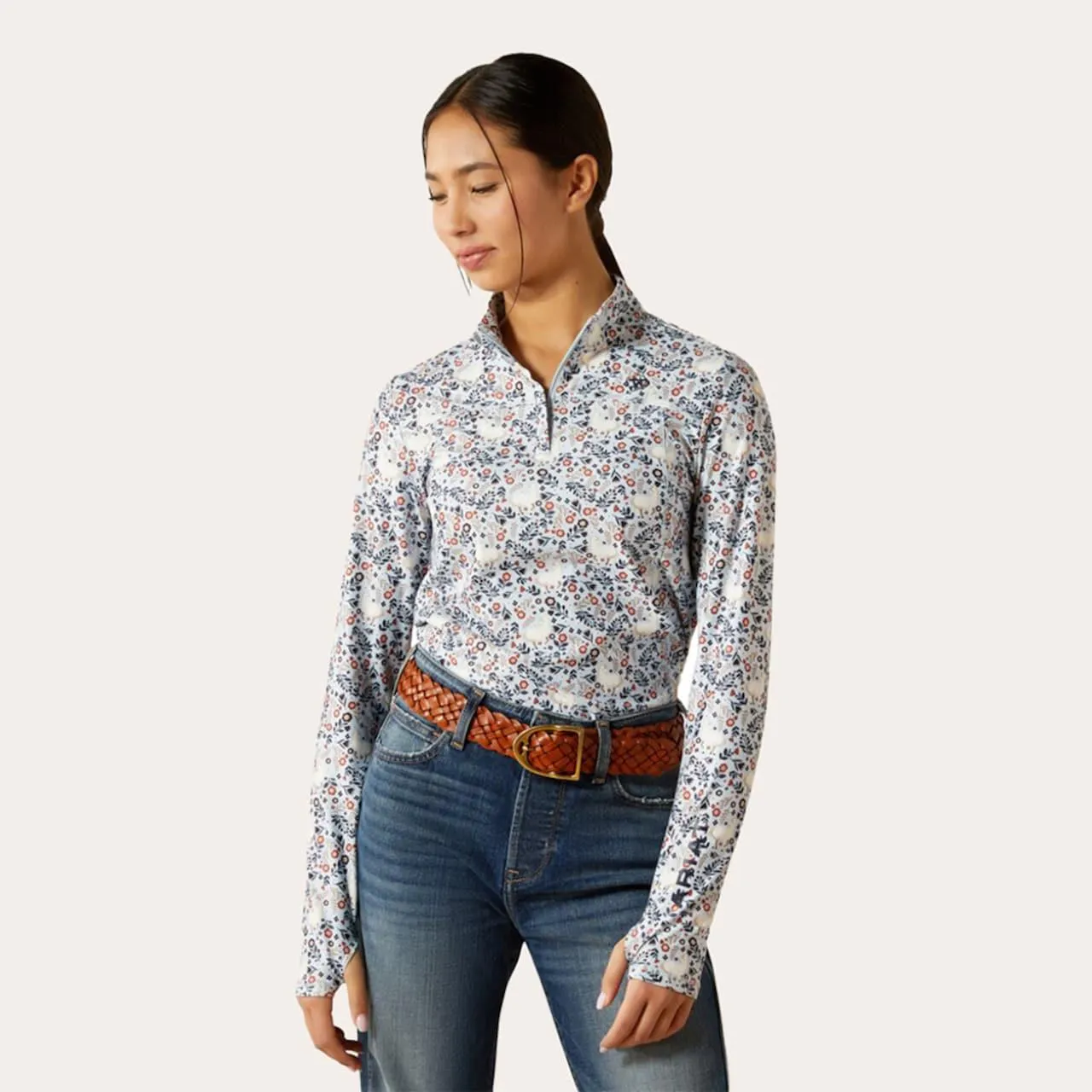 Tekninen toppi LOWELL 3.0 1/4 ZIP