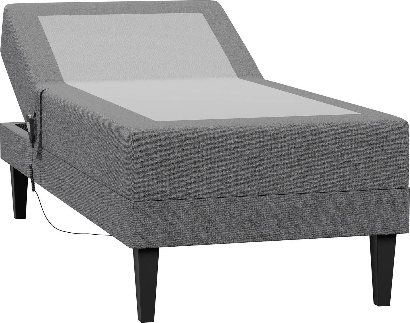 moottorisänky 90x200, vyöhykejaettu pussijousitus