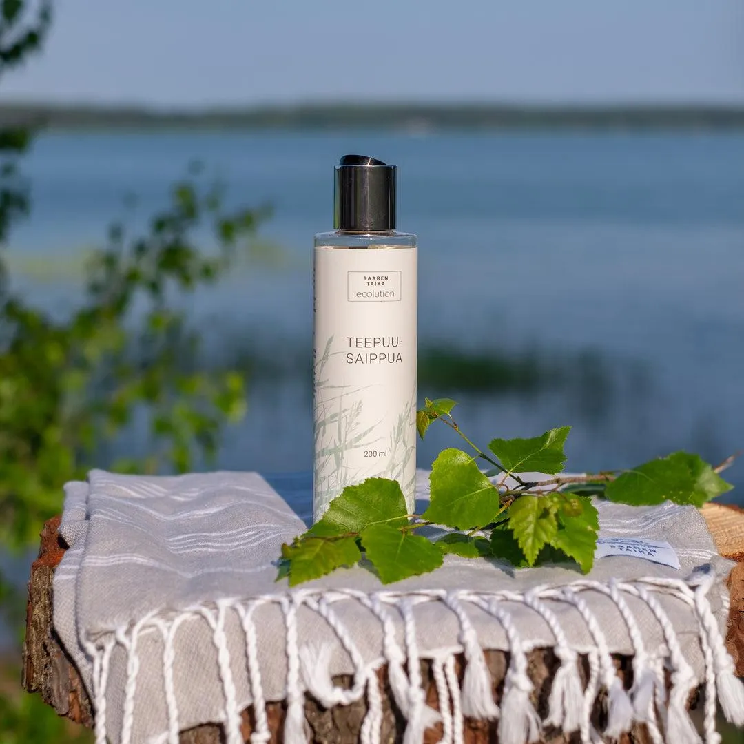 Nestemäinen teepuusaippua, 200 ml