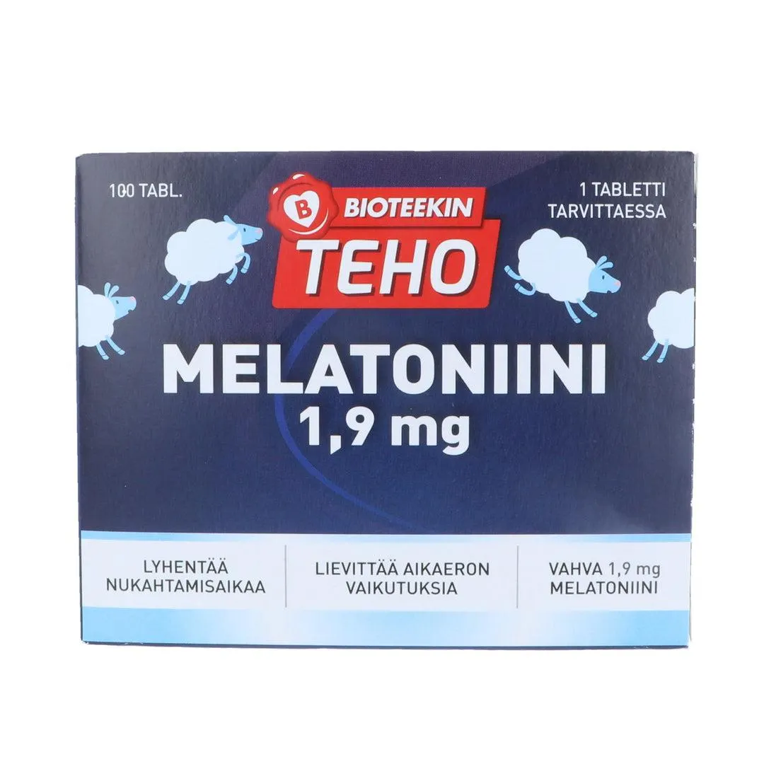 TEHO melatoniini, 1,9 MG, säästökoko