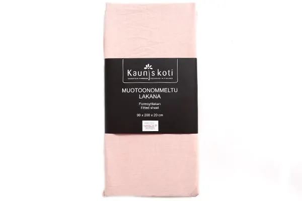 ALUSLAKANA 90X200+20CM ROSA