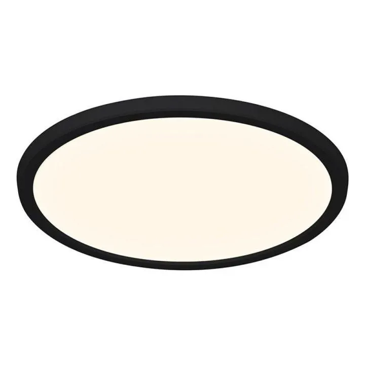 Kylpyhuoneen Plafondi Nordlux Oja Musta Ø 29 cm