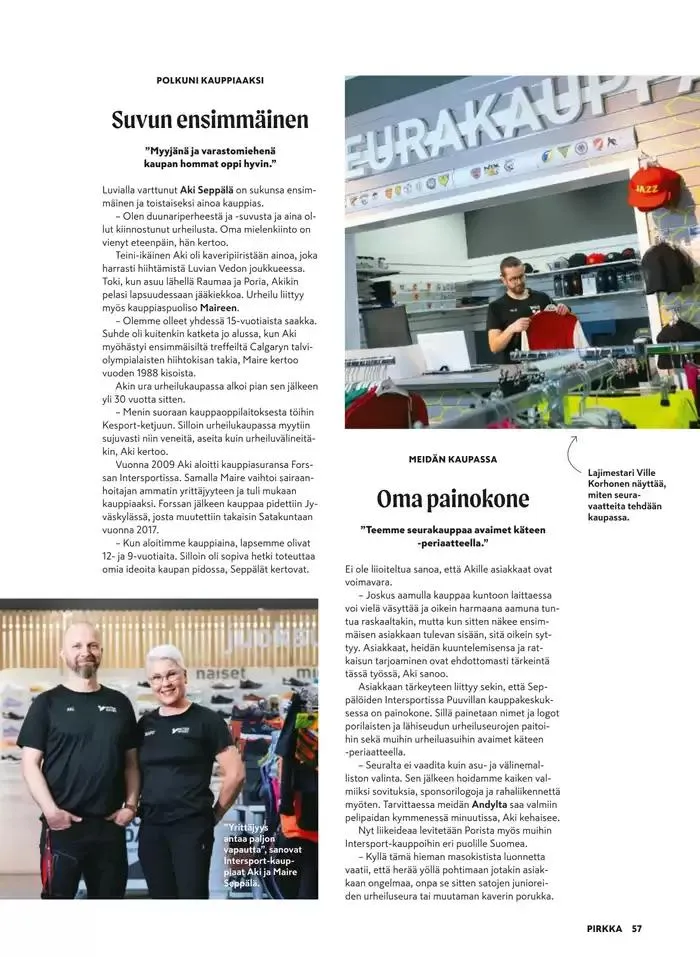 Pirkka 1/2025 voimassa alkaen 5. helmikuuta - 19. helmikuuta 2025 - Tarjouslehti sivu 57