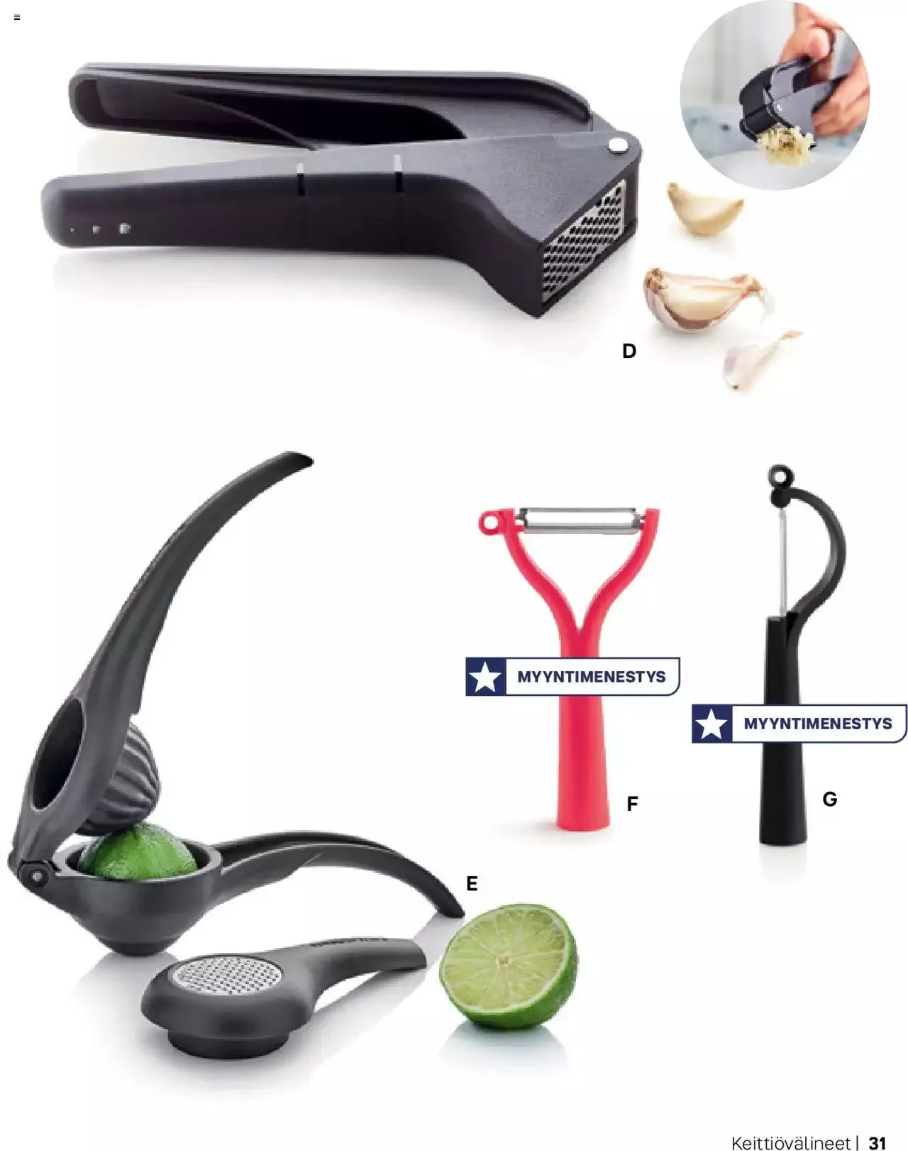 Tupperware tarjoukset Syksy / Talvi 2023-24 voimassa alkaen 29. syyskuuta - 31. joulukuuta 2023 - Tarjouslehti sivu 31