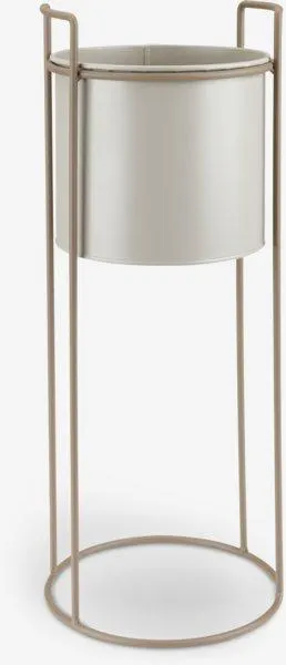 Ghiveci OLAFUR Ø20x50cm gri