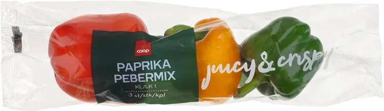 COOP paprikamix 400g