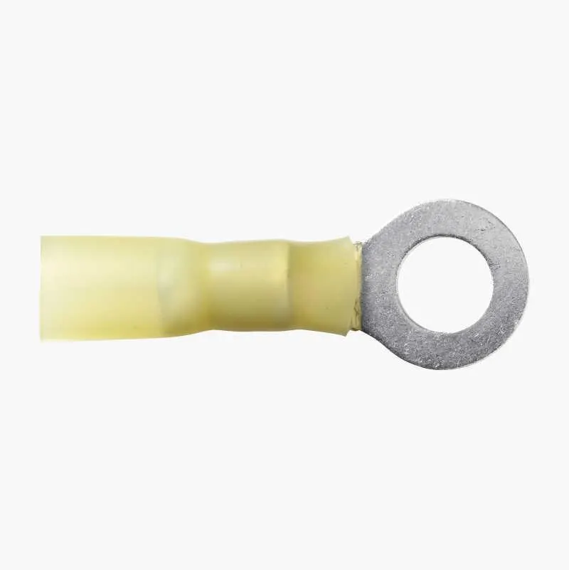 Ring cable shoes, 4 – 6 mm², yellow, 10-pack