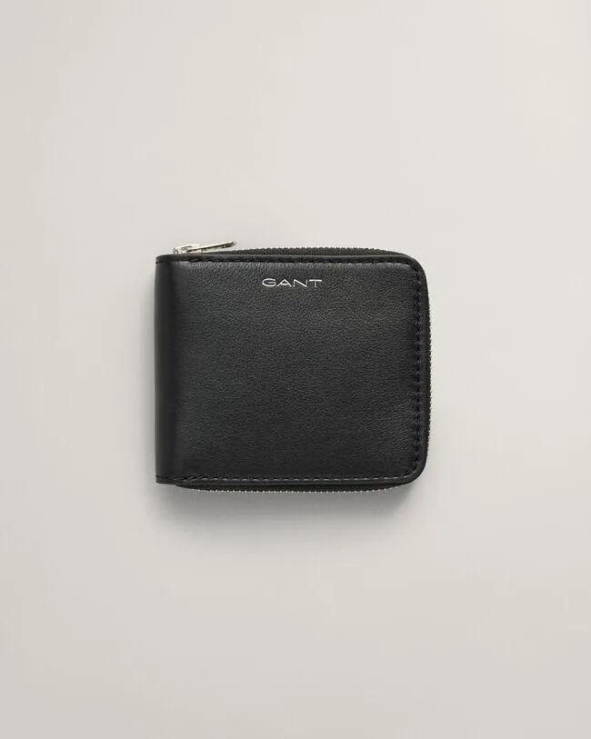 Vetoketjullinen nahkalompakko