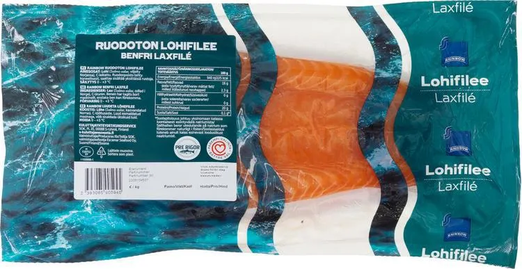 Rainbow Ruodoton lohifilee n500g (400-600 g)