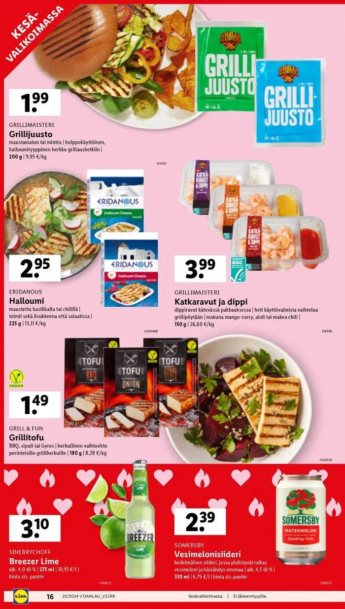 21% voimassa alkaen 6. kesäkuuta - 12. kesäkuuta 2024 - Tarjouslehti sivu 18