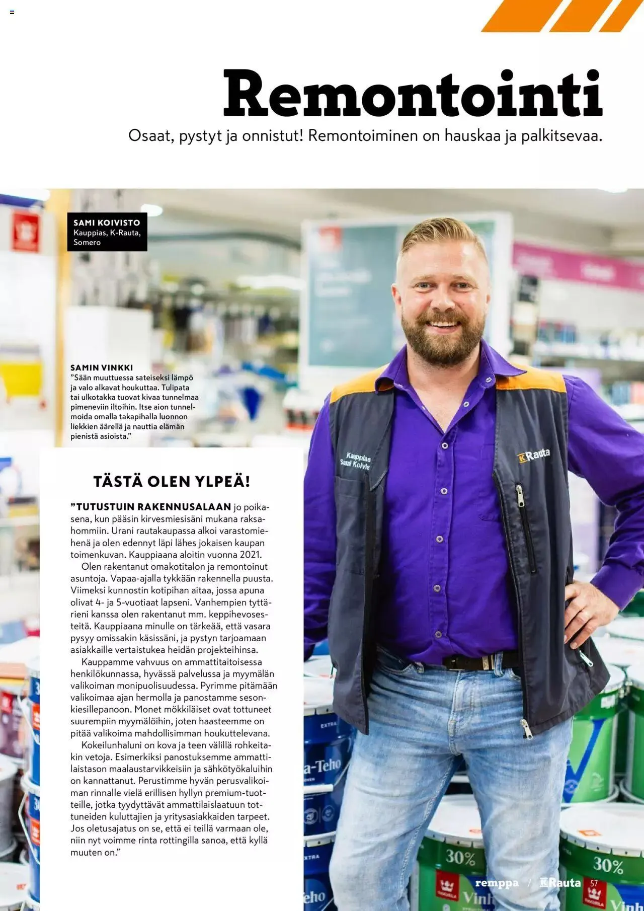 K-Rauta tarjoukset voimassa alkaen 8. tammikuuta - 5. helmikuuta 2024 - Tarjouslehti sivu 57