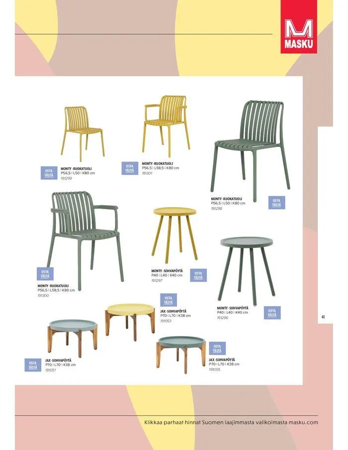 Kesa 2024 voimassa alkaen 20. maaliskuuta - 31. elokuuta 2024 - Tarjouslehti sivu 41