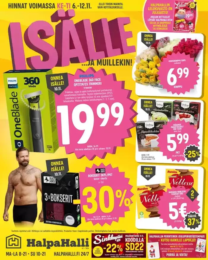 HalpaHalli tarjoukset - 1