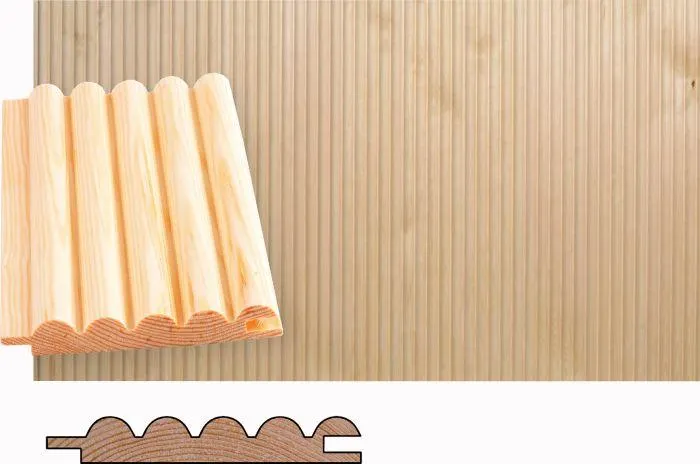 Sormipaneeli Maler mänty STK-5 14 x 93 mm, eri pituuksia